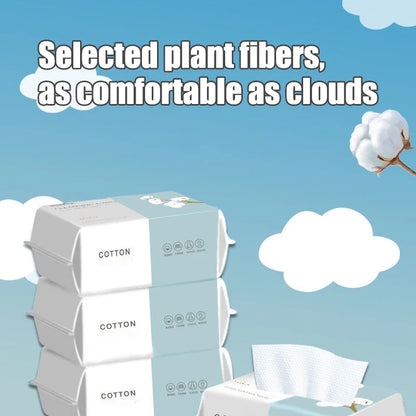 100PCS Natural Disposable Face Towel