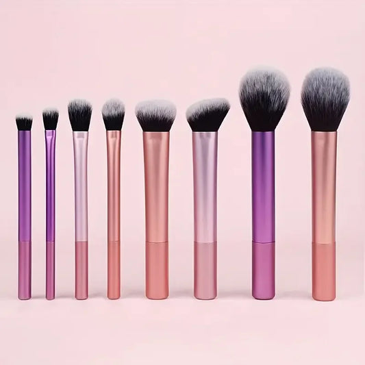 8pcs Makeup Brush Kit